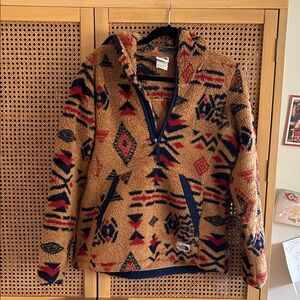 The North Face Multicolor Fleece Jacket Sz Small
